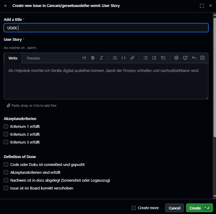 Issue Template 2